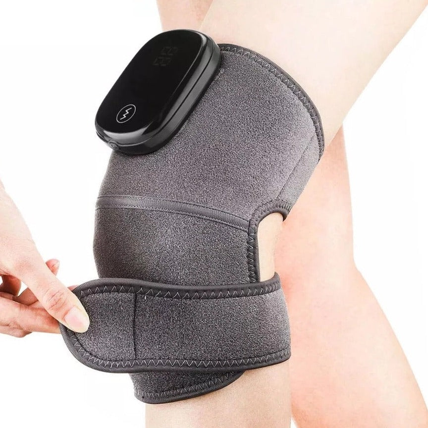 Opvarmet Massager til Knæ og Albuer Vibration & Ledstøtte - Therapy™