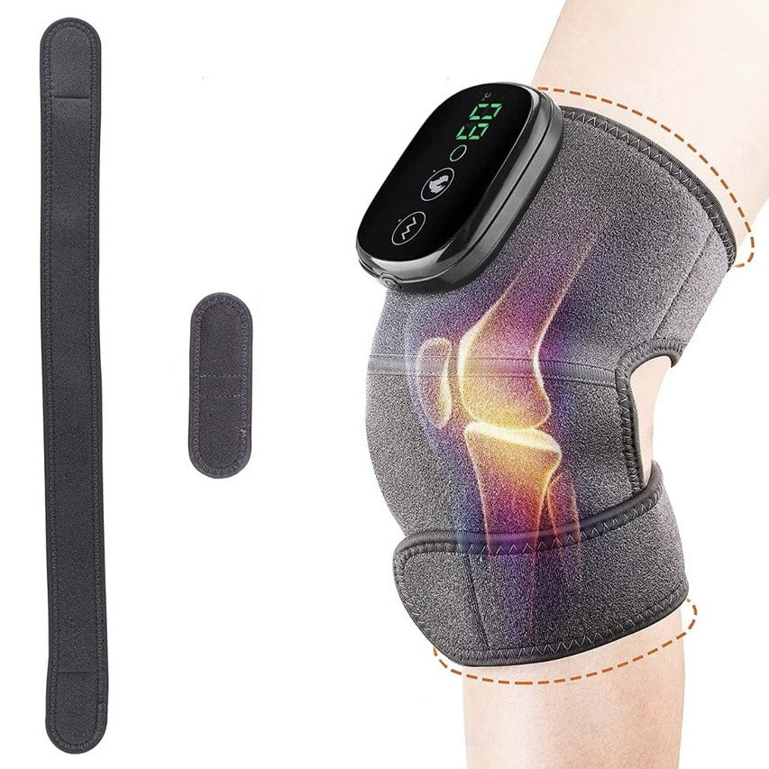 Opvarmet Massager til Knæ og Albuer Vibration & Ledstøtte - Therapy™