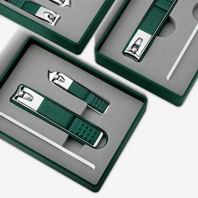 Sæt med negleklippere til mænd og kvinder, høj kvalitet manicure- og pedicureæske - NailClipper™
