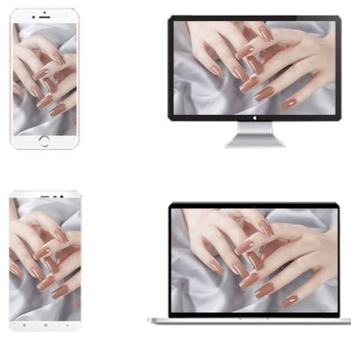 NailKit™ - Manicure Kit med Lampe, Maskine og Nail Art Værktøjer