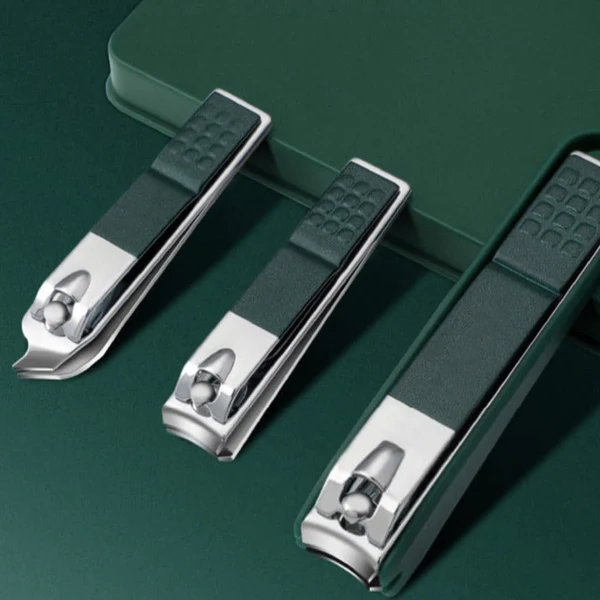 Sæt med negleklippere til mænd og kvinder, høj kvalitet manicure- og pedicureæske - NailClipper™
