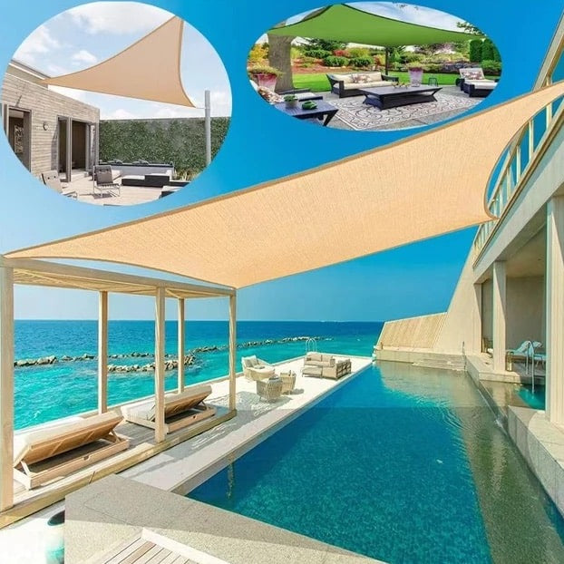 Vandtæt Skyggepresenning 420D til Udendørsbrug - SunStopper™