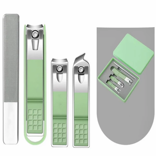 Sæt med negleklippere til mænd og kvinder, høj kvalitet manicure- og pedicureæske - NailClipper™