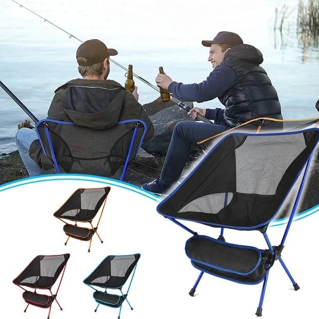 UltraLightChair™ - Foldbar, Bærbar Stol til Camping og Udendørsbrug