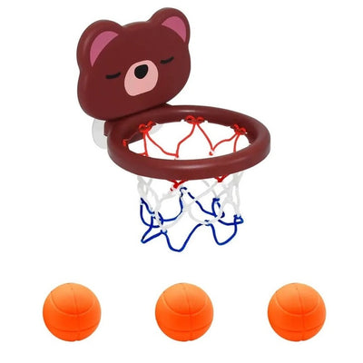 Badelegetøj, mini basketballkurv med bjørn til børn - MiniDunk™