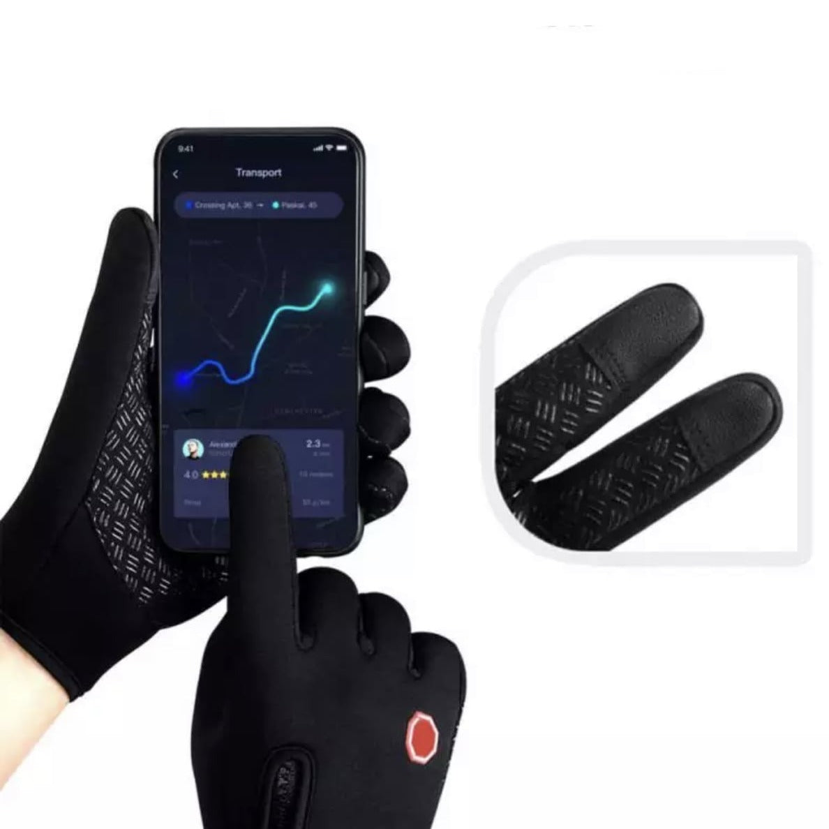 Vandafvisende vinterhandsker med touch, unisex – HotGloves™