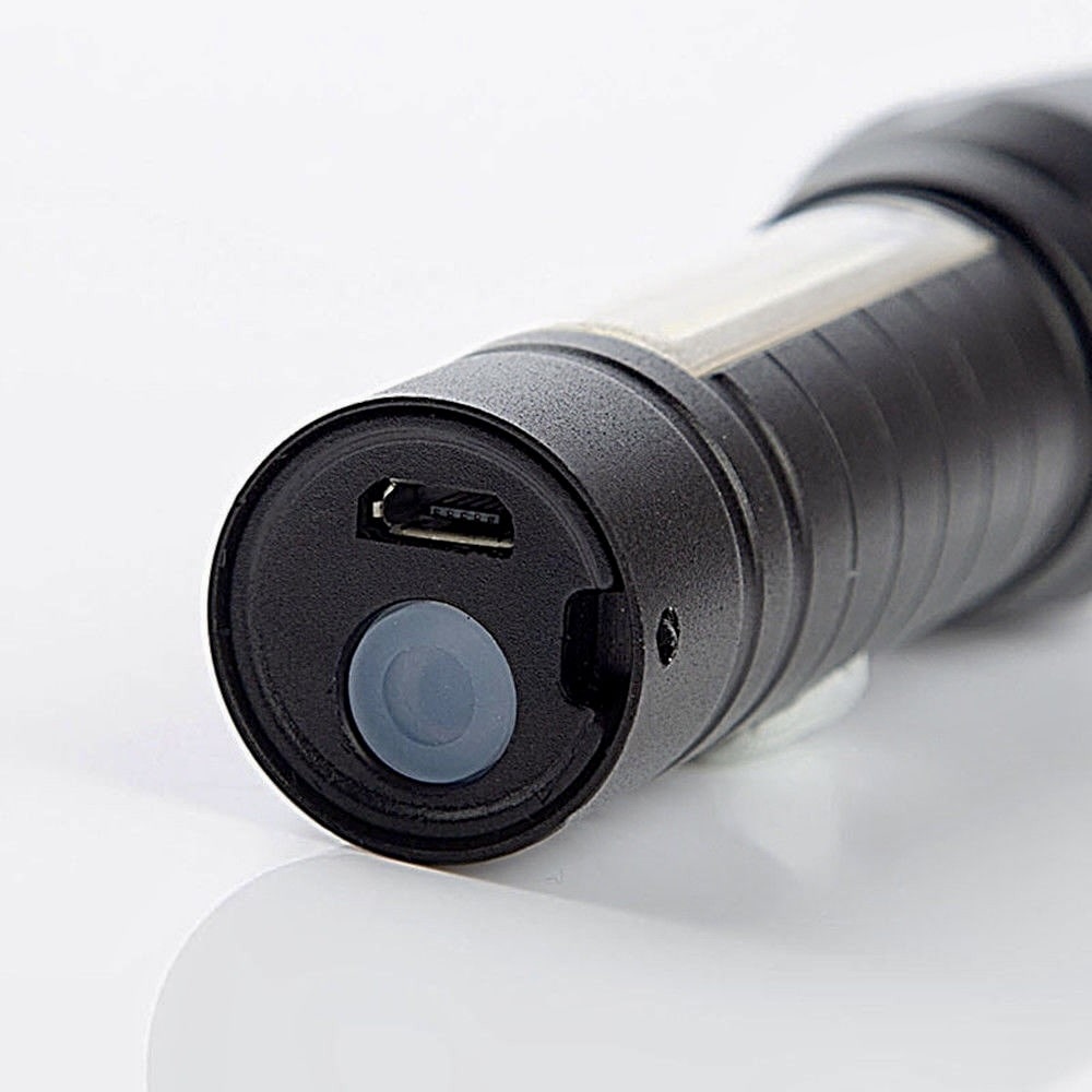 Bærbar genopladelig lommelygte med 3 lysindstillinger – LightCamp™