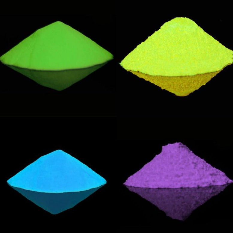 Fluorescerende sandpulver, selvlysende pigment – LuminousSand™