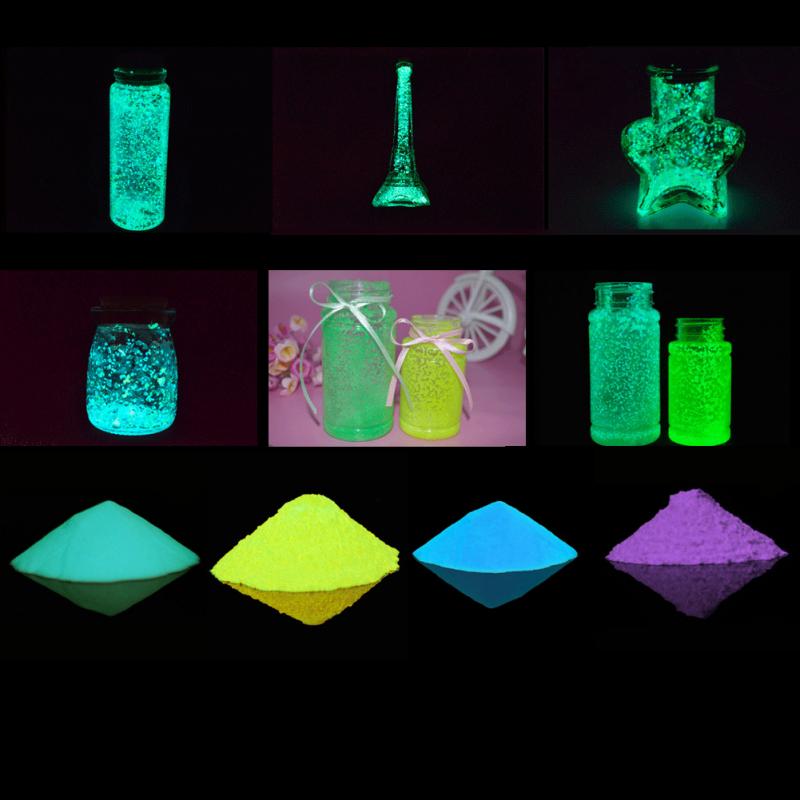 Fluorescerende sandpulver, selvlysende pigment – LuminousSand™