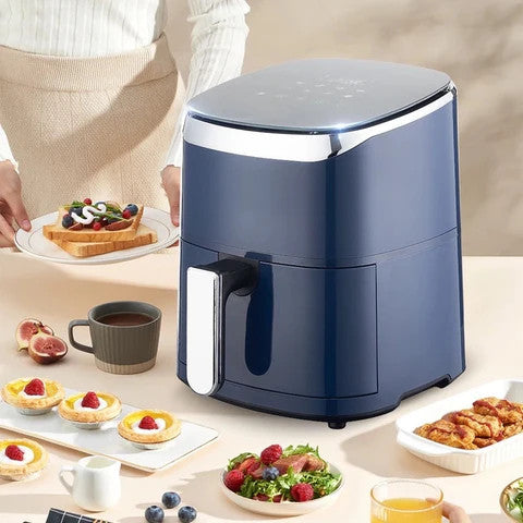 Oliefri frituregryde med synligt vindue og 4,5L/5L touchskærm - No-OilFryer™