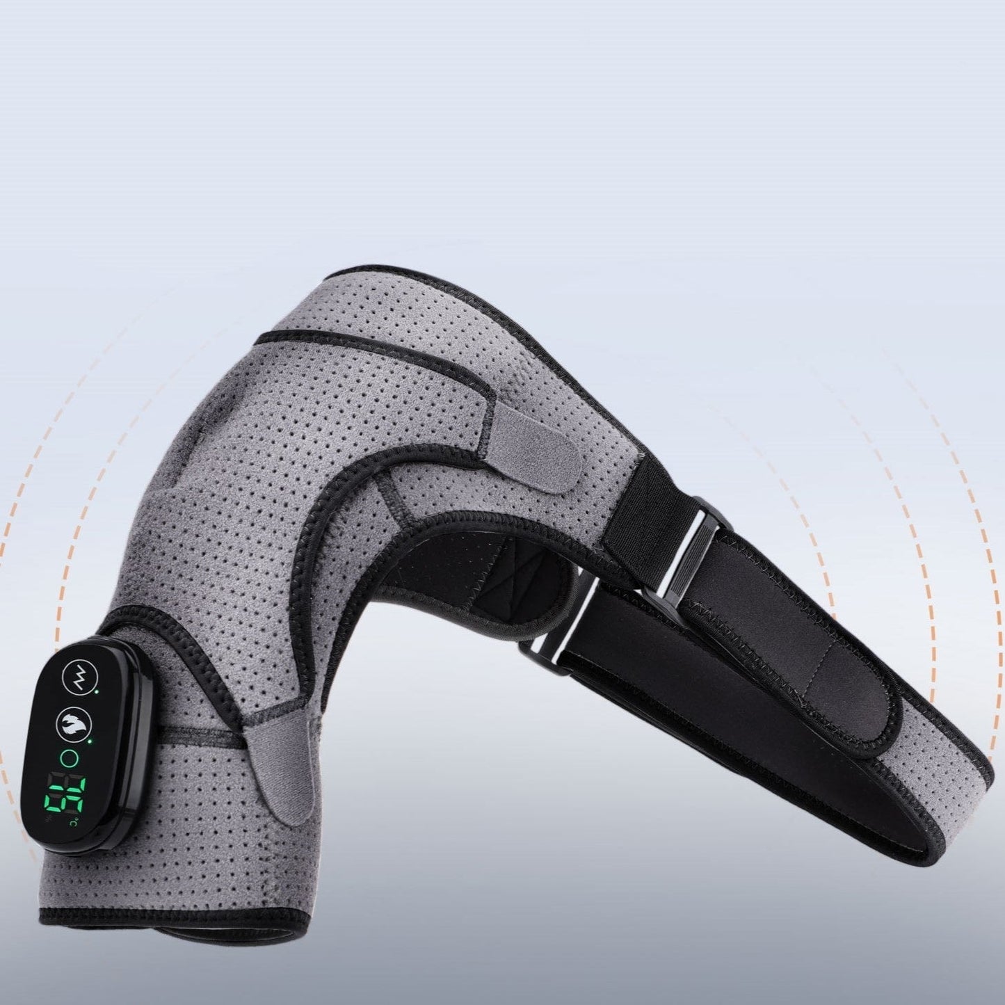 Bærbar Elektrisk Massager til Skuldre og Knæ - Heal +™