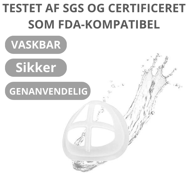 3D-støtte Antidug-maske - Respireo®