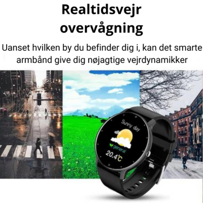 Android- og IOS-forbundet ur med vandtæt sportsrem IP67 - SmartWatch™