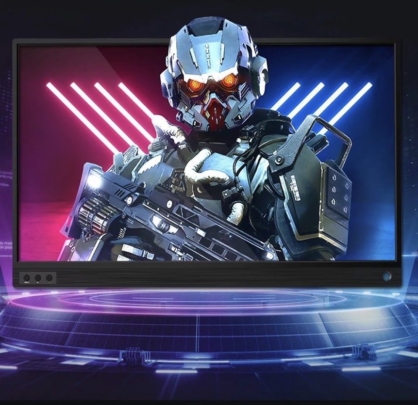 Bærbar LCD-skærm i fuld HD, HDMI- og USB-tilslutning - MonitorPro+™