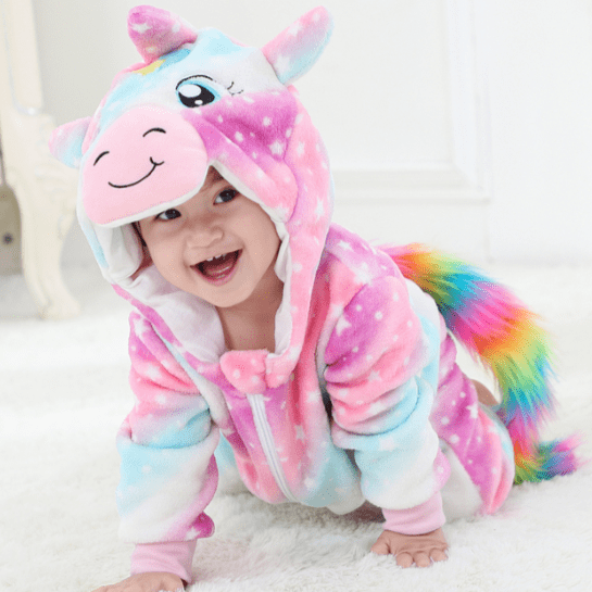 Dyreformet sparkedragt til baby - KALOZ™