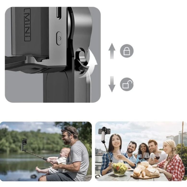 Stabiliserende stativ til selfie-stick - SelfieStickTripod™