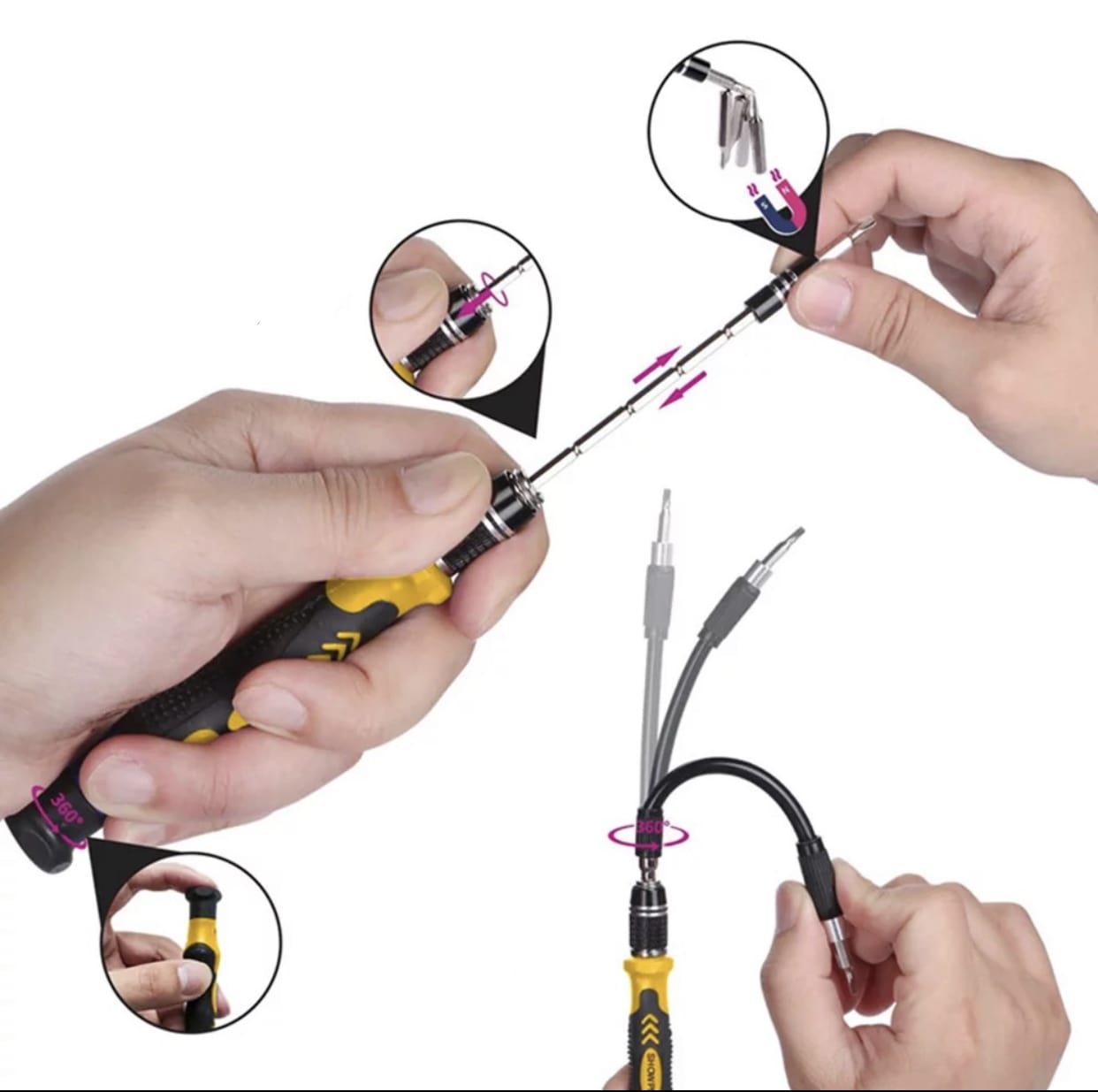 Elektronisk reparationsværktøjssæt - ProMagneticMalette™