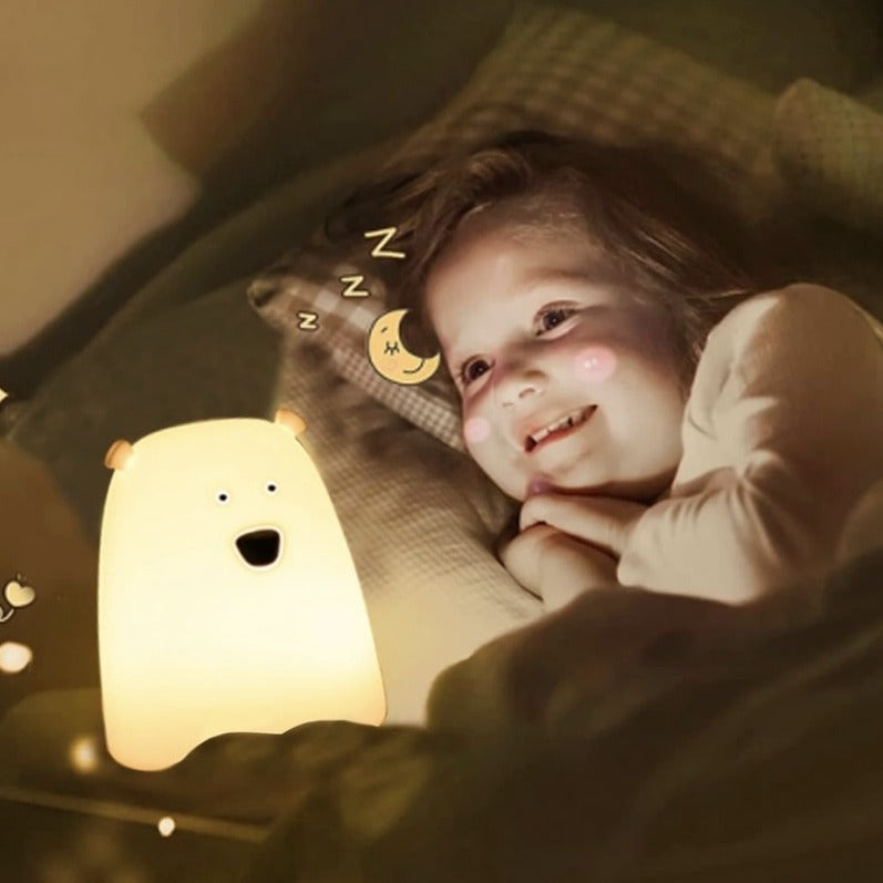 Mini Animal Touch-nattelys - VeilleuseTactile™