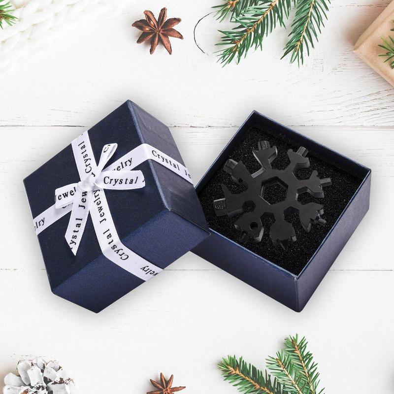 18 EN 1 Flocon de Neige Outil Multifonctions avec Coffret Cadeau - Den danske butik