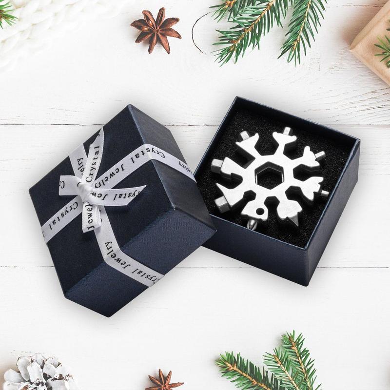 18 EN 1 Flocon de Neige Outil Multifonctions avec Coffret Cadeau - Den danske butik