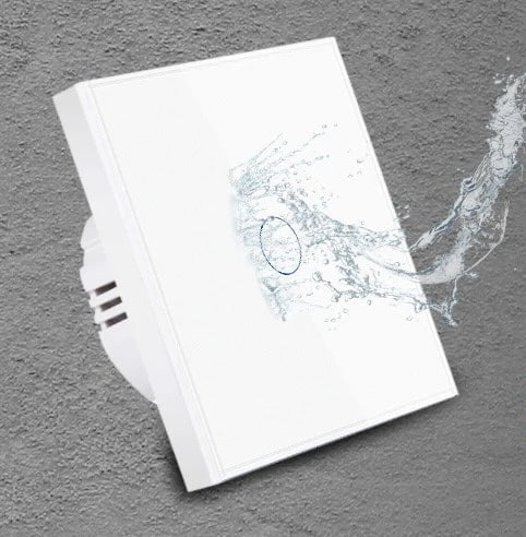 Glas touch-vægkontakt - GlassCapacitor™