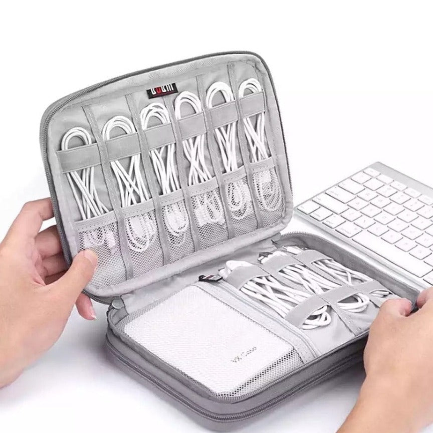 Kabelopbevaringstaske - Vandtæt elektronisk, digital organisator - CableStorage™