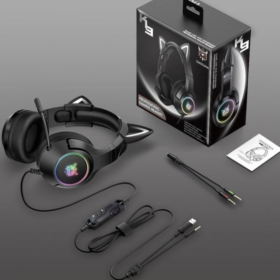 Hovedtelefoner med katteører - CatHeadset™