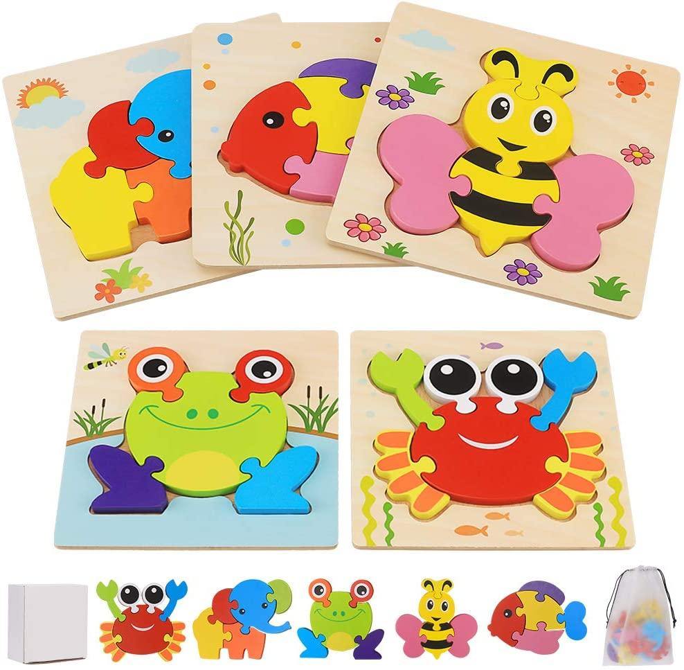 Puzzle 3D en Bois pour Enfant - Babyzzle™ - Den danske butik