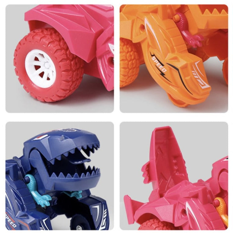 Legetøj dinosaur bil automatisk transformer - DinoVoiture™