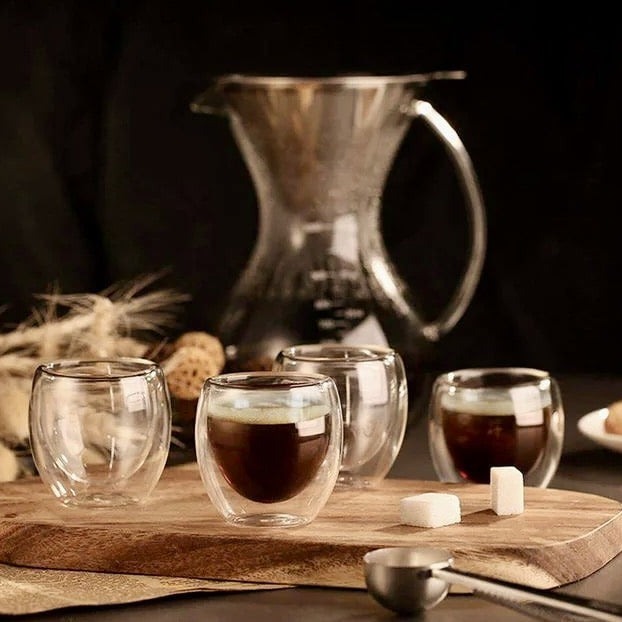 Dobbeltvægget klart glas - HotGlass™