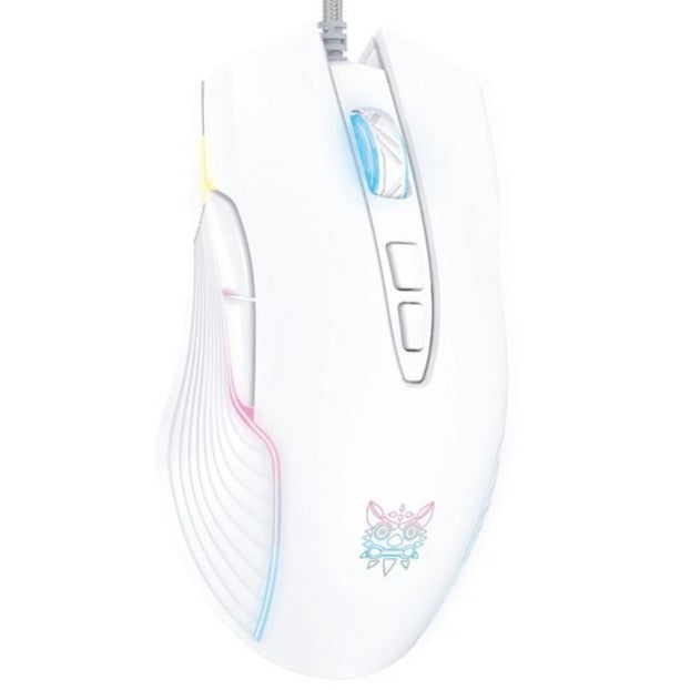 Pink computermus med ledning - PinkMouse™