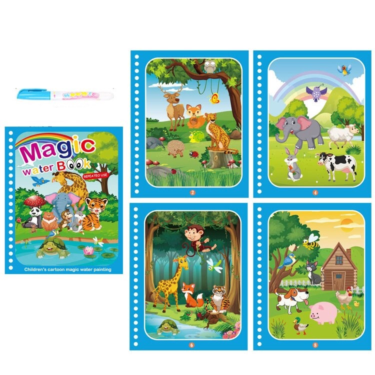 Genanvendelig malebog -  MagicColorBook™