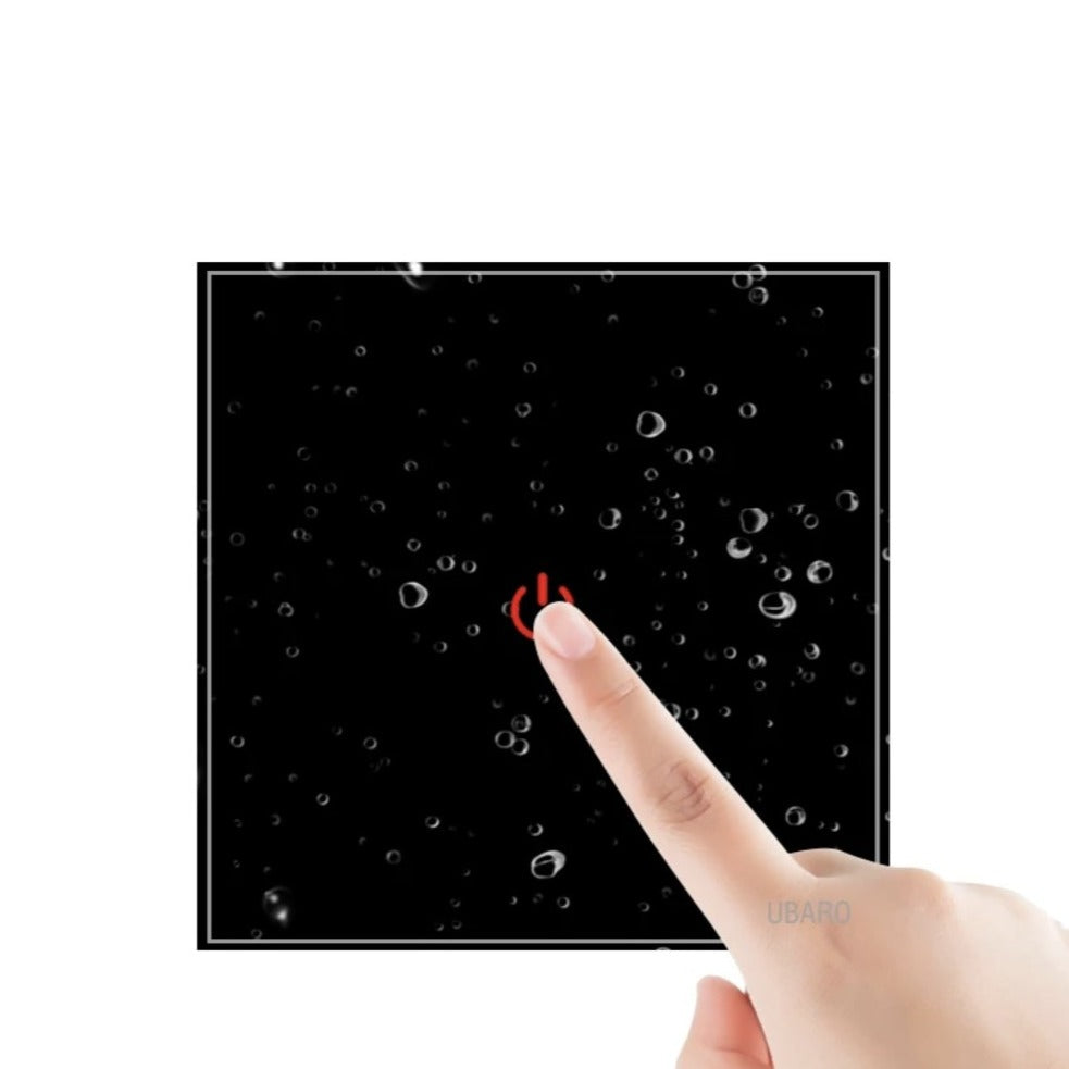 Glas touch-vægkontakt - GlassCapacitor™