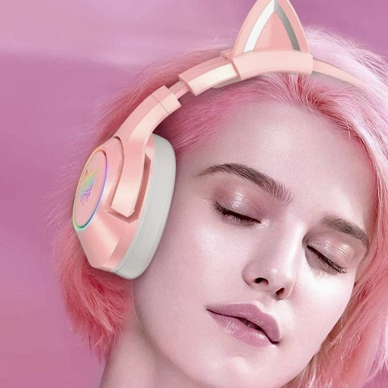 Hovedtelefoner med katteører - CatHeadset™