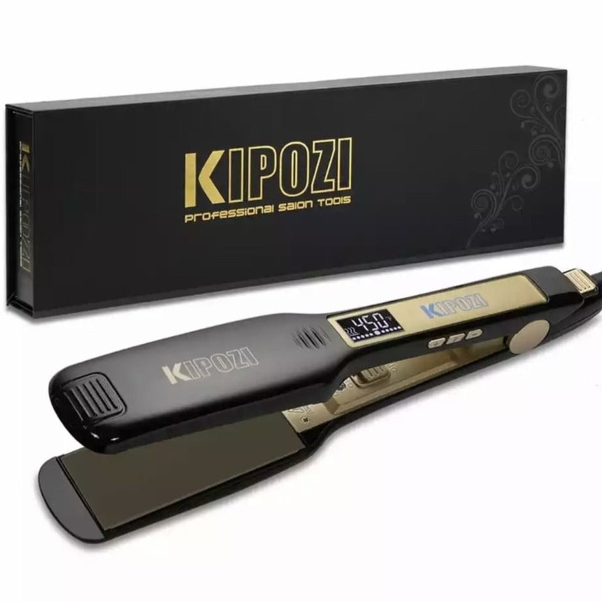 Professionelt Titanium glattejern med LCD-skærm - BestLiss™