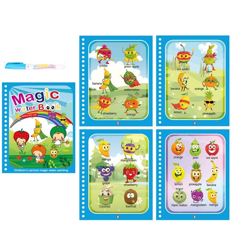 Genanvendelig malebog -  MagicColorBook™