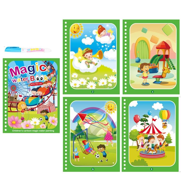 Genanvendelig malebog -  MagicColorBook™