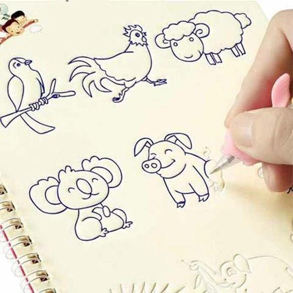 Mit magiske hæfte - Sletbar blækpen - Den danske butik