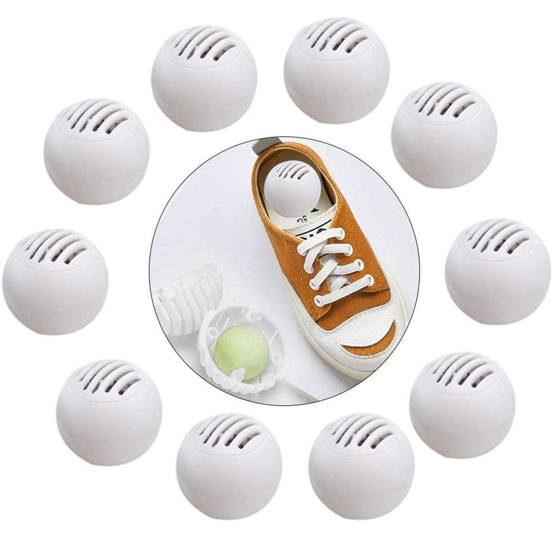 Boules désodorisantes pour chaussures - SmellGood™ LOT DE 10 - Den danske butik