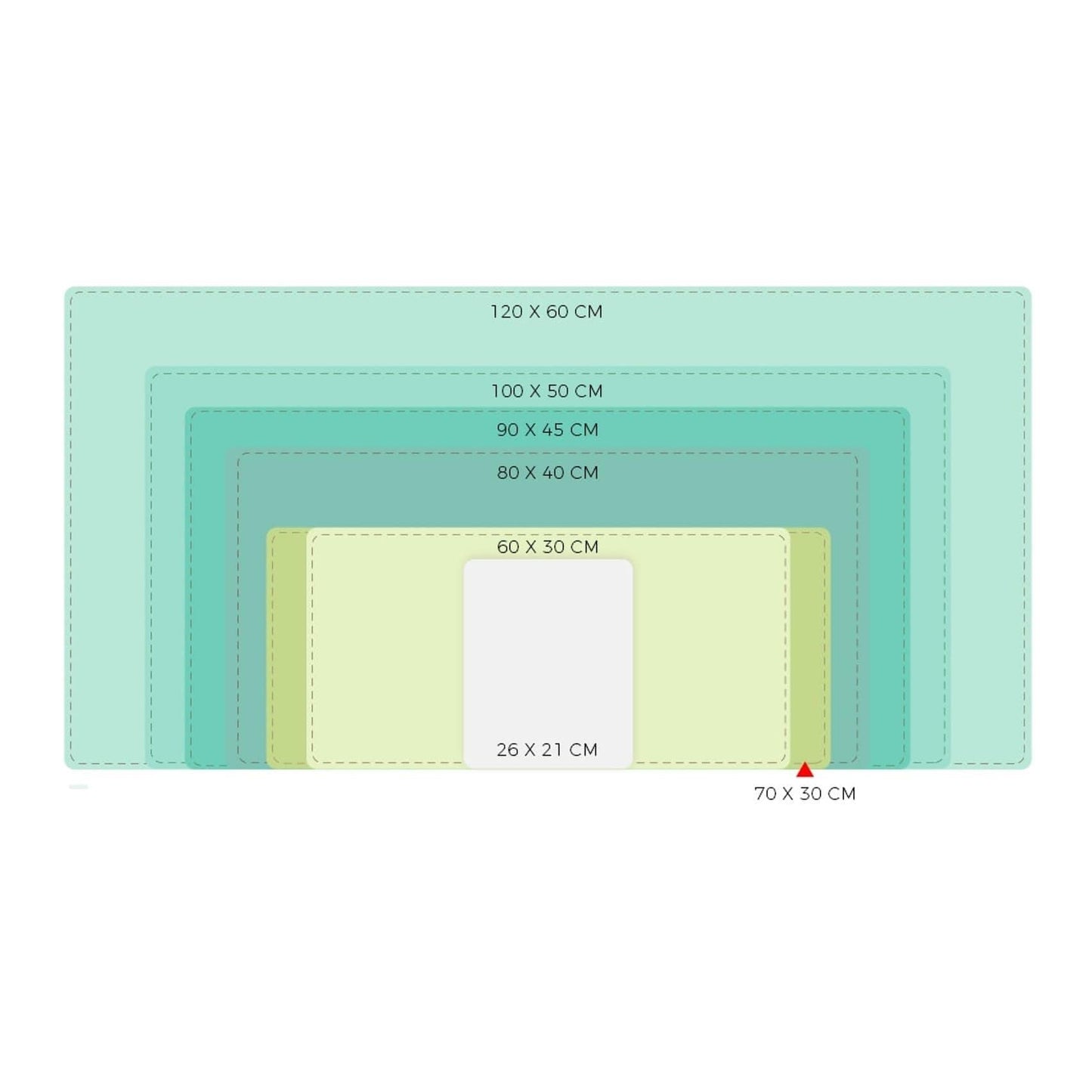 Skrivebordsmåtte - Deskotop™ - Den danske butik