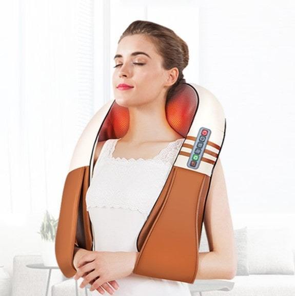 Massageapparat til nakke, skuldre og ryg - MasSpa™ - Den danske butik