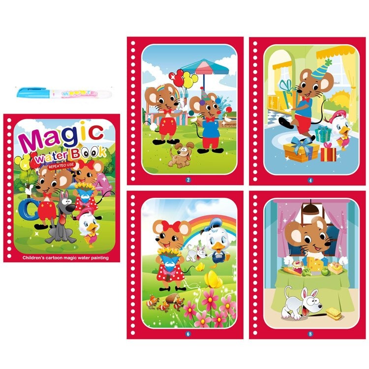 Genanvendelig malebog -  MagicColorBook™