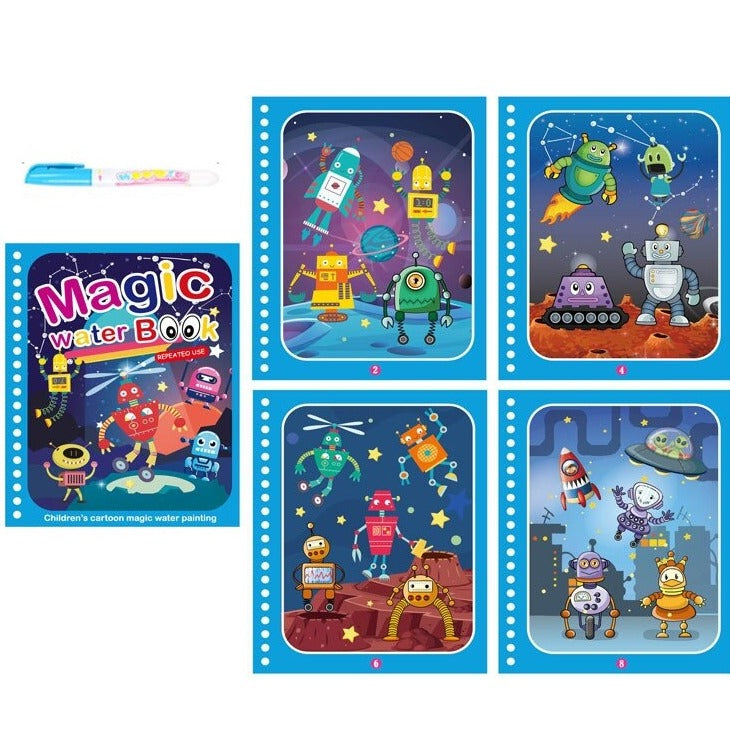 Genanvendelig malebog -  MagicColorBook™