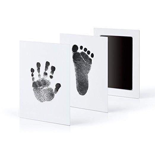 KIT D'IMPRESSION D'EMPREINTES DE PIEDS ET MAINS POUR BÉBÉ - BABY PRINT ™ - Den danske butik