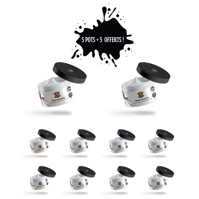 Crème réparatrice - Cuir et vinyle - Den danske butik