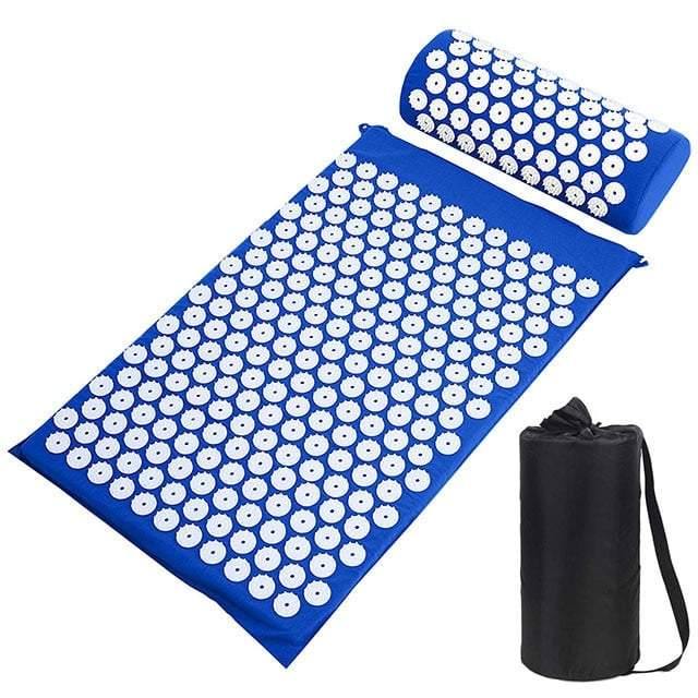 Tapis d'acupression champs de fleurs lotus contre le stress et douleur dorsale - Acumat™ - Den danske butik