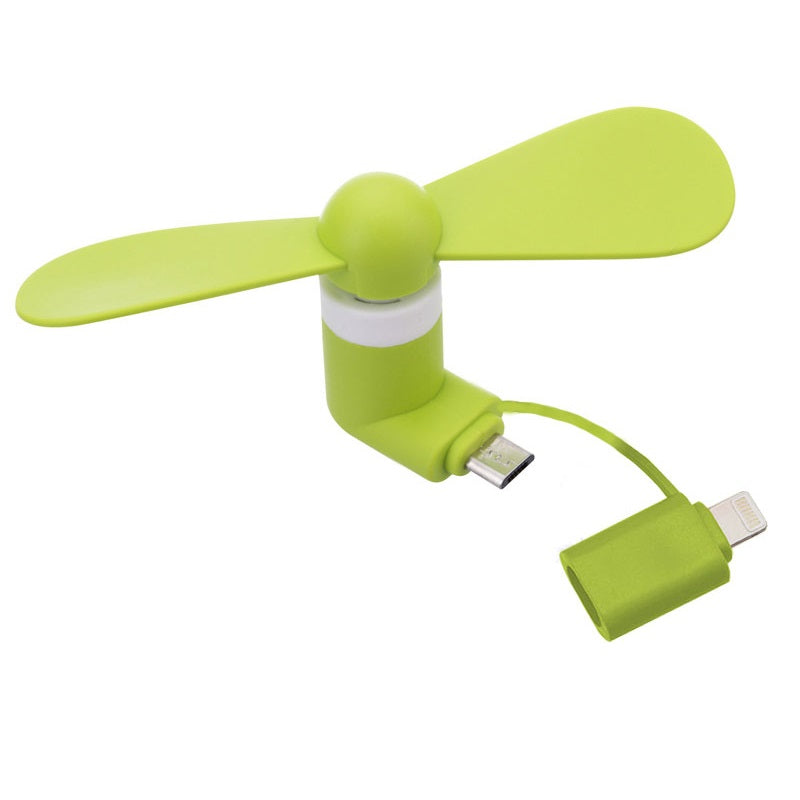 Mini ventilateur pour téléphone Portable iPhone iPad Android - FanPhone™ - Den danske butik