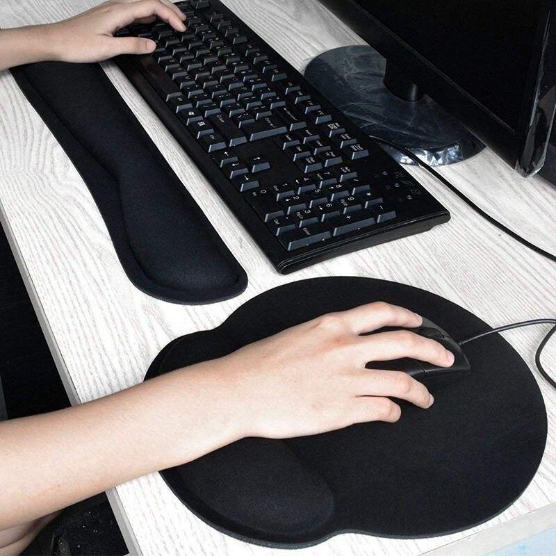 Tapis de Souris et Repose Poignet Clavier Ergonomique - RestKey™ - Den danske butik