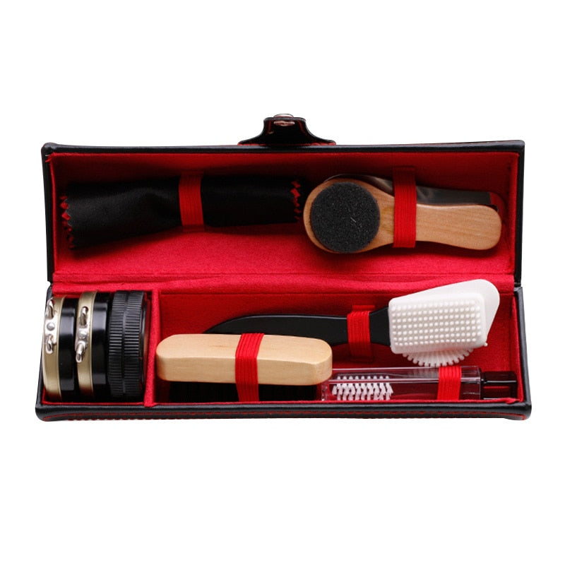 Kit 10 en 1 nettoyage pour chaussures en cuir - LeatherClean™ - Den danske butik