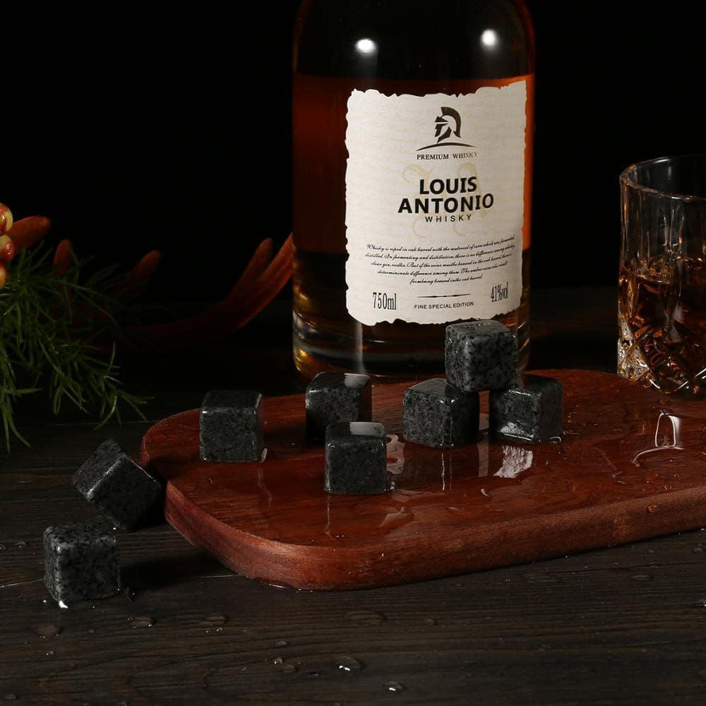 Genanvendeligt sæt Whiskey Stones - WhiskyRocks™ - Den danske butik